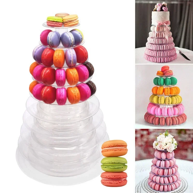 Présentoir acrylique cupcakes & macarons mariage fête