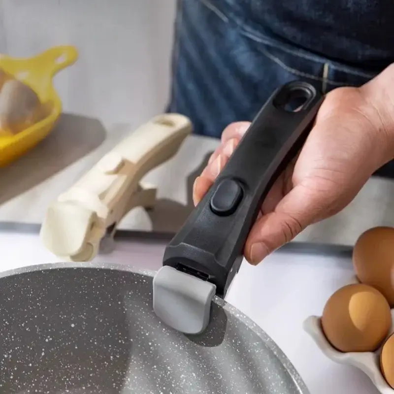 Poignée amovible universelle pour casserole et poêle